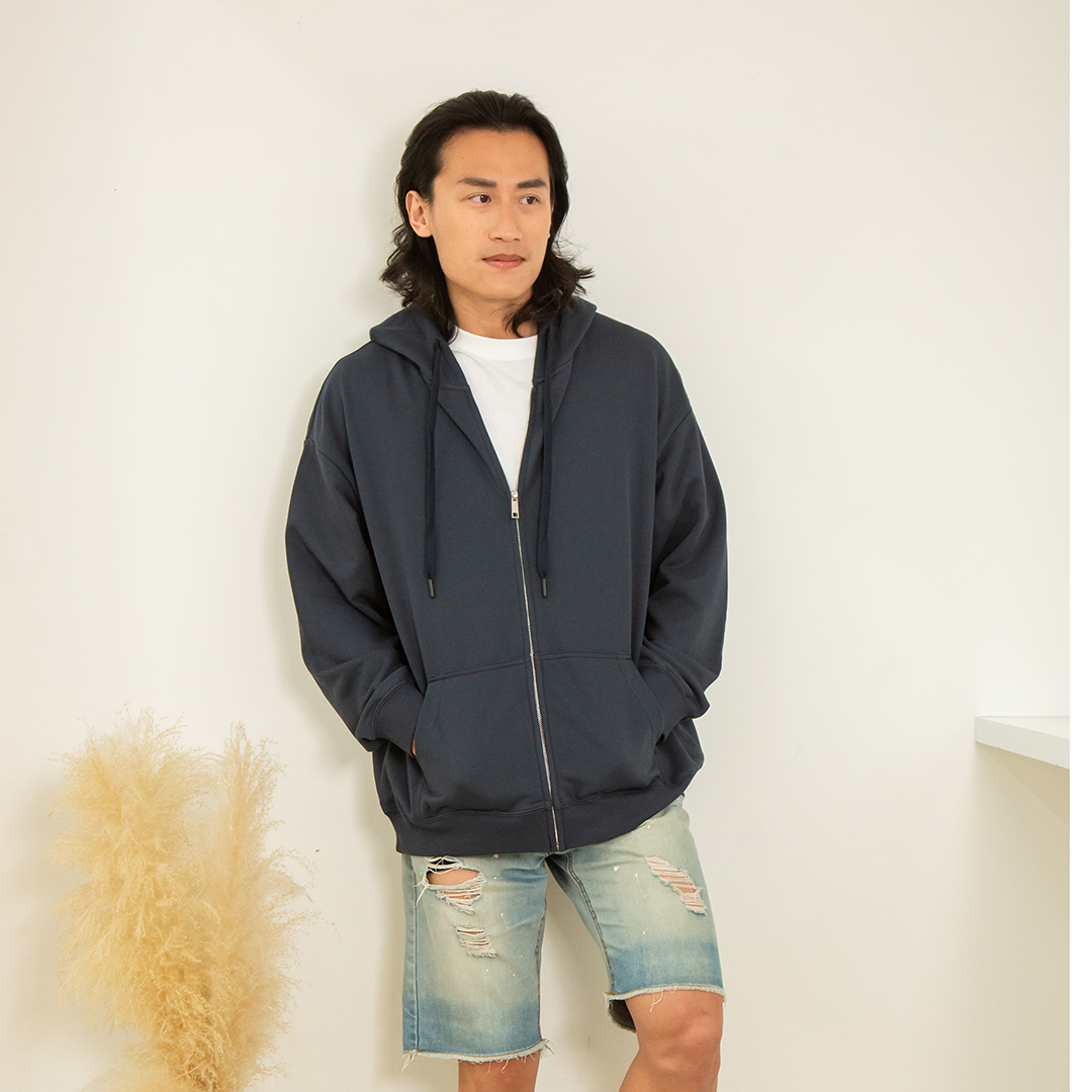 連帽拉鍊外套客製展示14